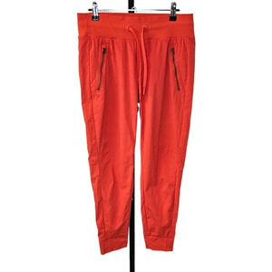 Athleta Womens Trekkie North Jogger Hiking  Outdoor Pants Orange Size 6